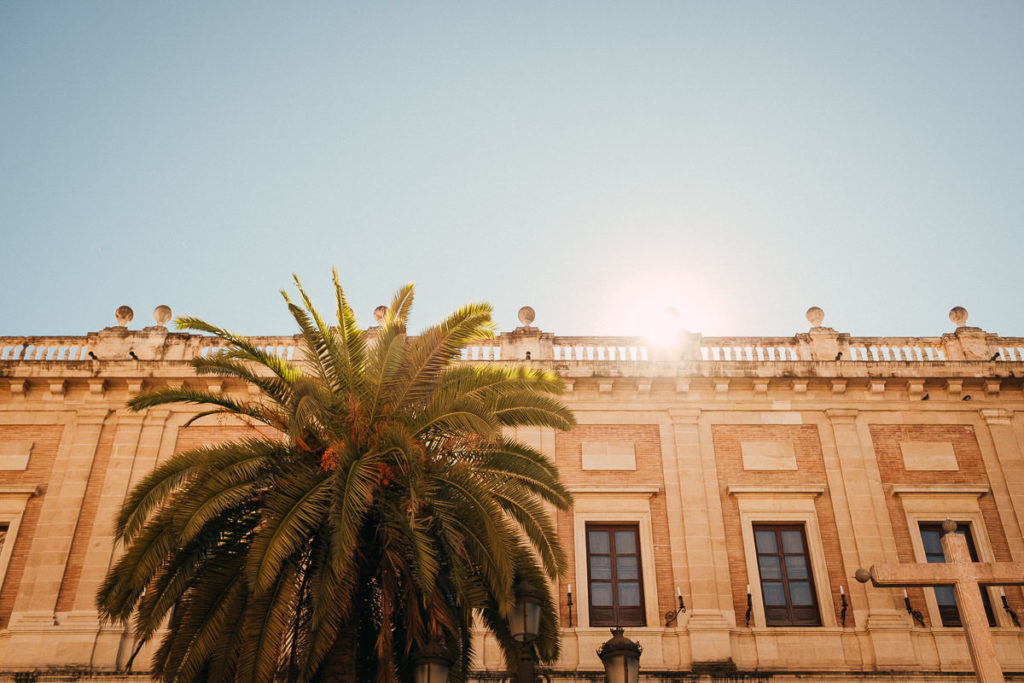 In der Altstadt von Sevilla