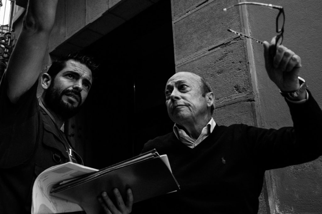 Straßenszene in Málaga.