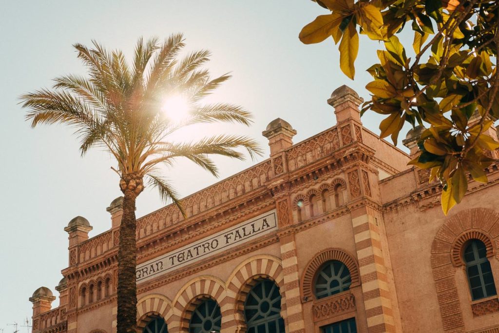 Theater in Cádiz.