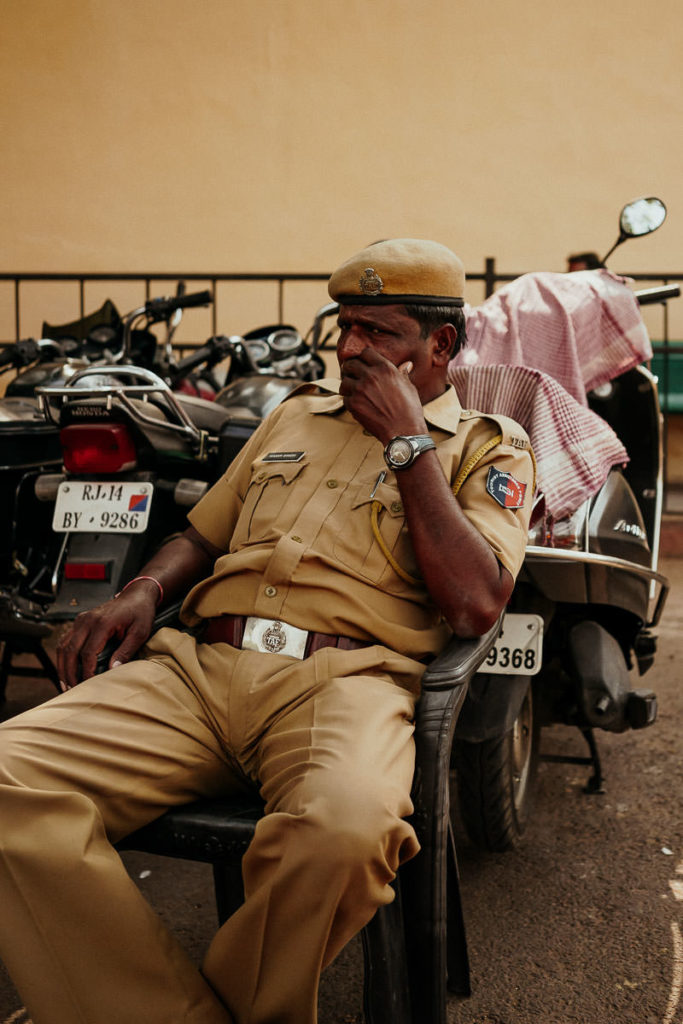 Polizist in Jaipur