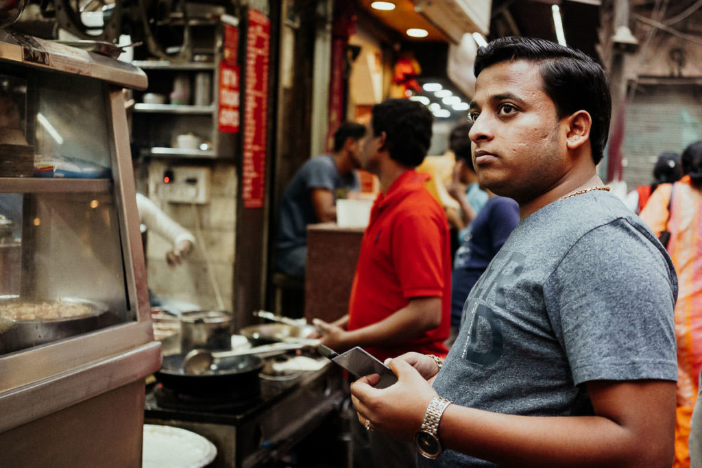 Parantha in Old Delhi