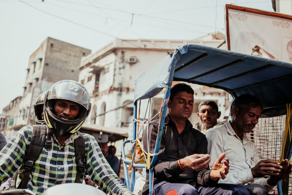 Verkehr in Old Delhi
