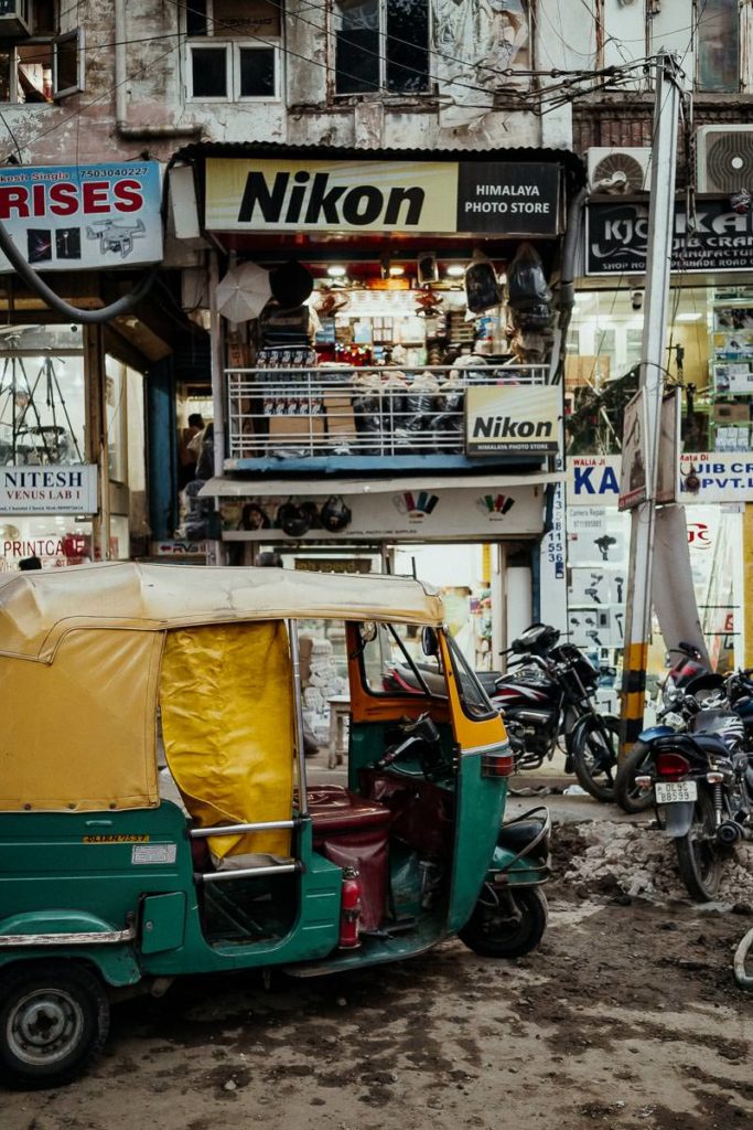 Tuktuk in Old Delhi
