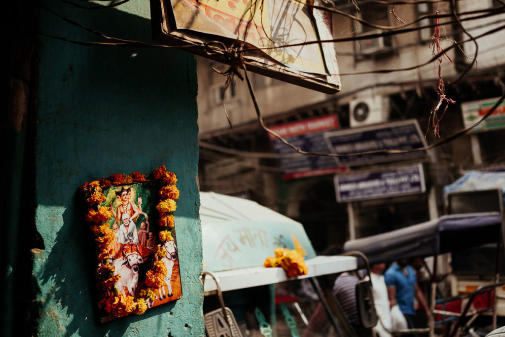 Old Delhi kur vor Diwali