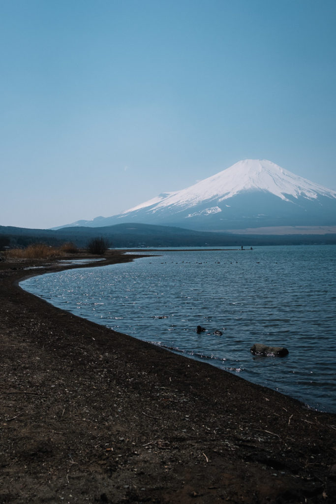 Mount Fuji und Yamanakako.
