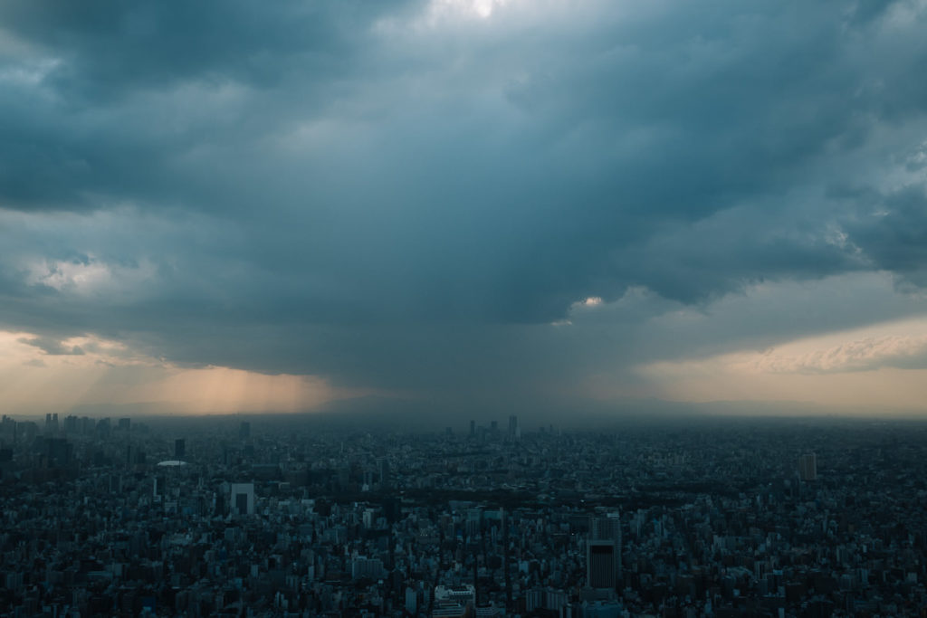 Tokio Skyline vom Skytree Tower