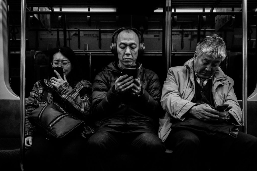 U-Bahn fahren in Tokio