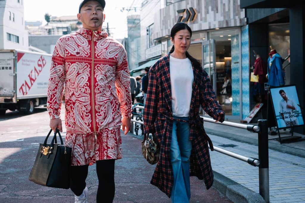 Straßenszene in Tokio