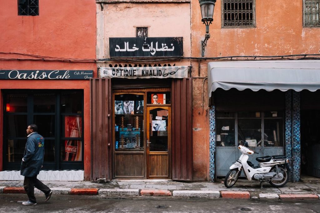 Laden in Marrakesch.