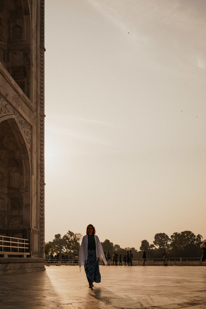 Taj Mahal in Agra, Indien