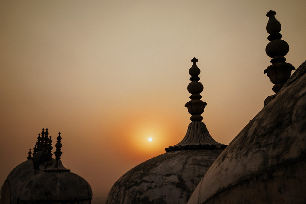 Kalashas im Nahargarh Fort in Jaipur, Rajastahn
