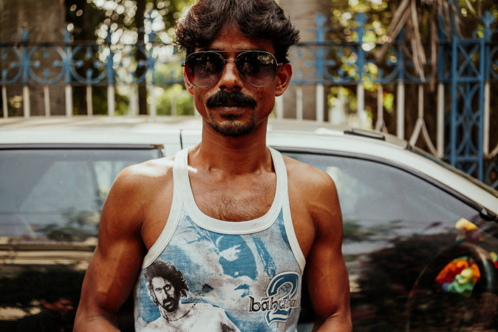 Sightseeing in Kolkata: interessante Menschen auf der Straße.