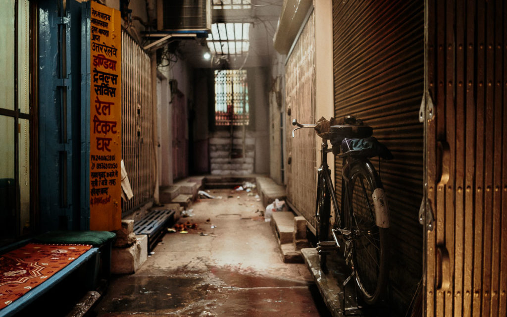 Gasse in Varanasi