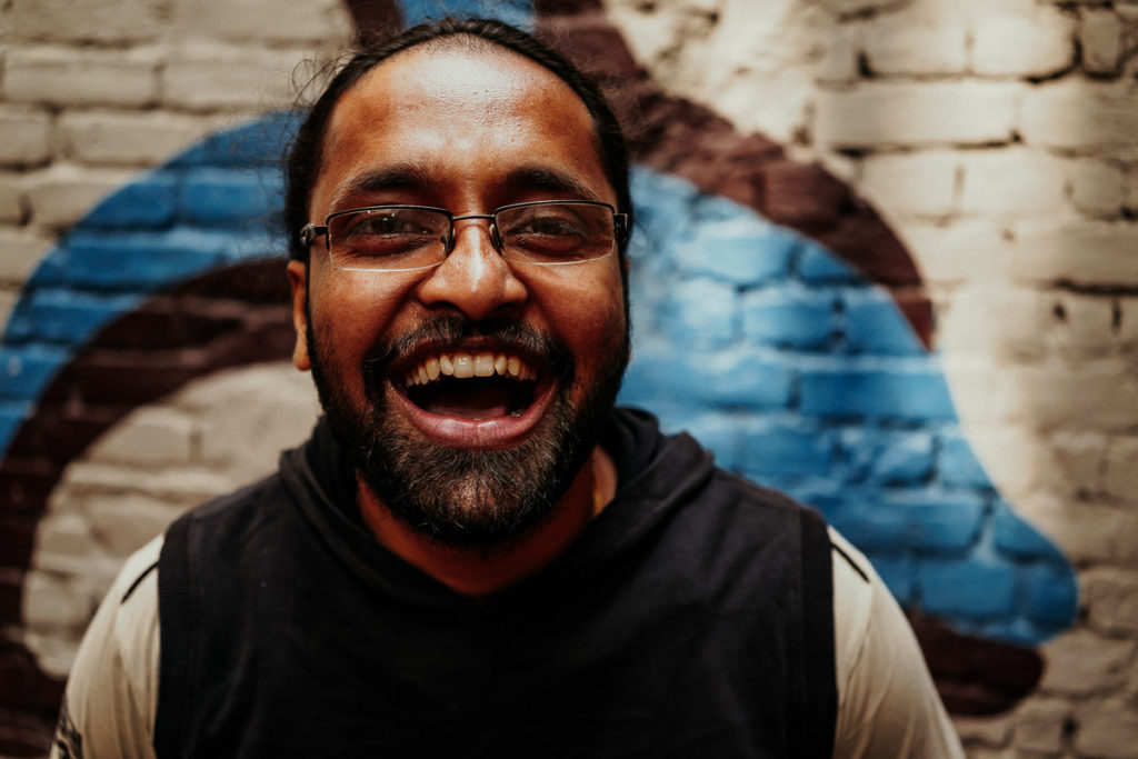 Unser Fremdenführer in Varanasi.