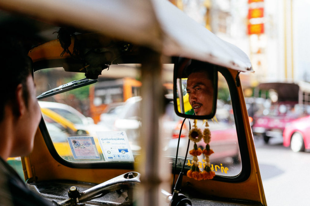 Autorikscha in Bangkok, davon gibt es viele