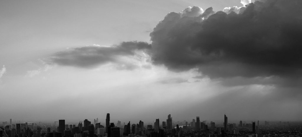 Bangkok Skyline, fotografiert vom Baiyoke Tower 2