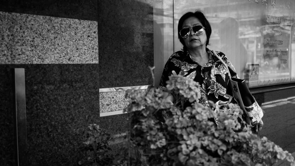 Porträt einer Frau in Bangkok