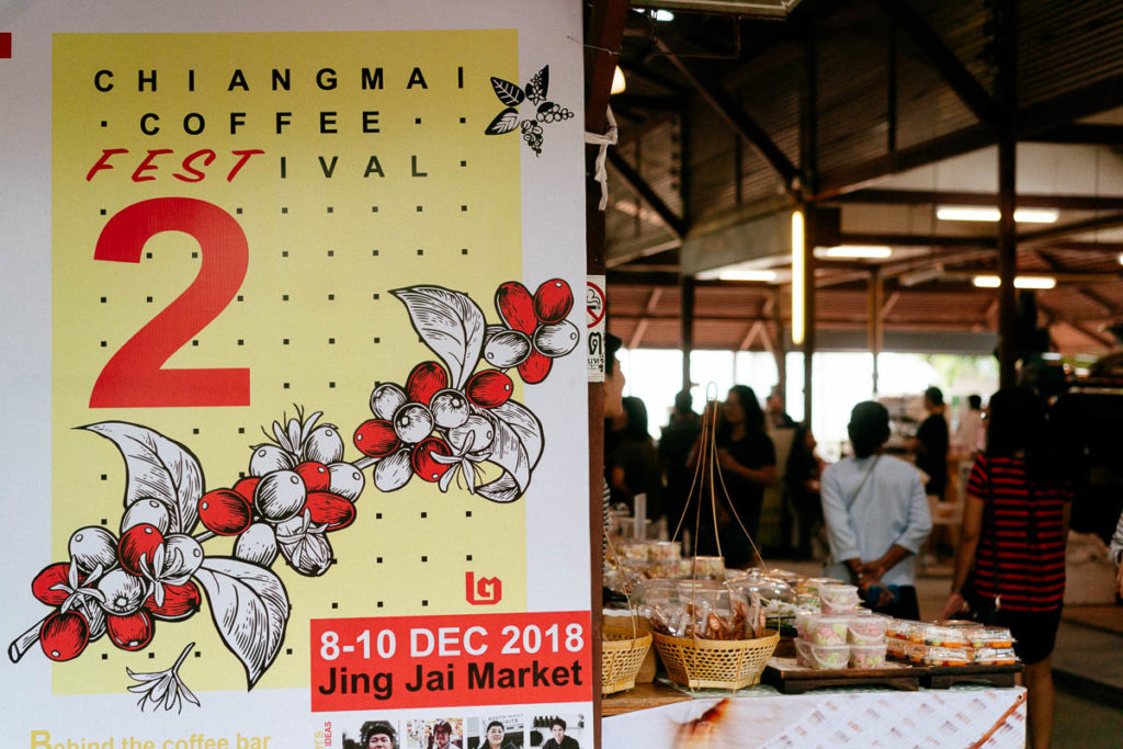 Poster 2018 fürs Kaffeefestival in Chiang Mai