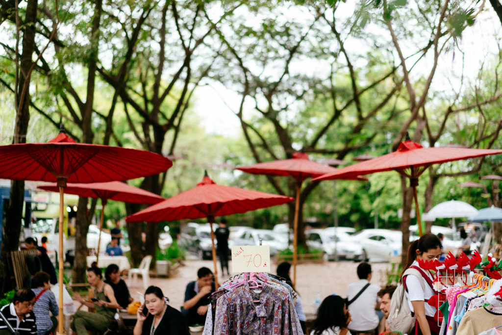 Neben dem Kaffeefestival stattfindender Second Hand Markt
