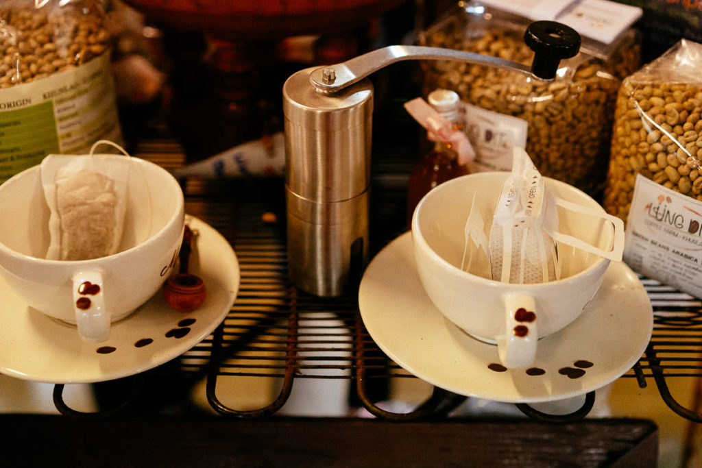 Filterkaffee im Portionsbeutel für je eine Tasse