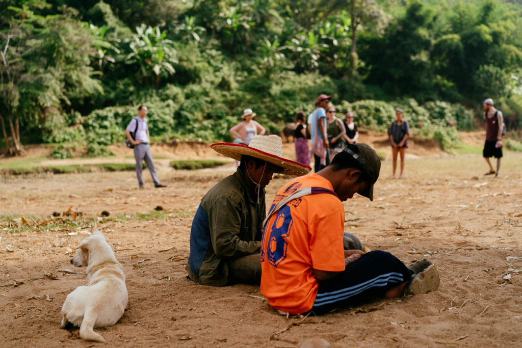 Pause für die Mahouts im Elephant Nature Park